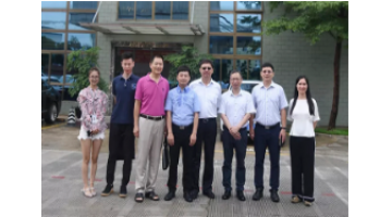 中国科协调研组莅临合乐HL8领导创新工作