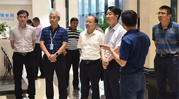 嘉峪关市市委副书记、市长丁巨胜一行莅临合乐HL8调查调研