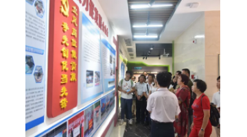 广西嘉峪关市江南区委组织部一行调查合乐HL8党建工作