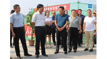 攀枝花市住房和建设委员会党组书记海阔率队调查合乐HL8乡镇污水处置项目