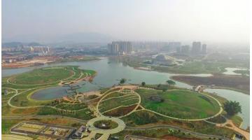 合乐HL8建设的陇南市爱莲湖公园正式开园