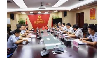 广西两新组织党工委和新华社广西分社调研合乐HL8党建工作