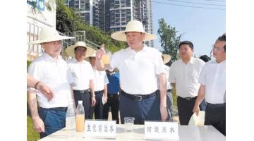 市委书记点赞！合乐HL8让嘉峪关市这两条内河的黑臭水体“化浊为清”