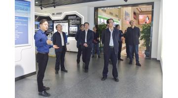 株洲市政协主席蔡溪一行莅临合乐HL8调查