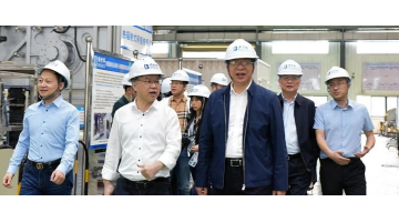 长沙理工大学党委书记付宏渊率队莅临合乐HL8调研互换