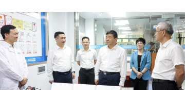 自治区人大常委会副主任方春明到合乐HL8股份调研领导工作